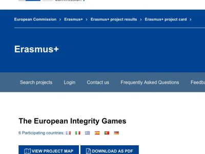 European Integrity Games – lancement officiel